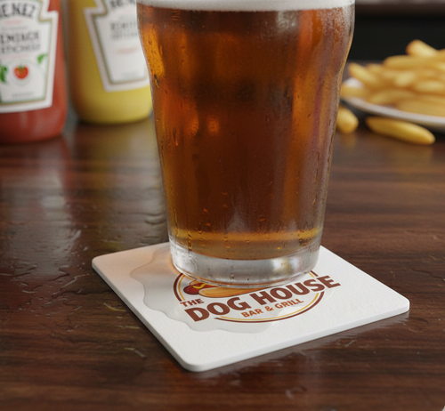 Square Coasters 4" M500 image thumbnail