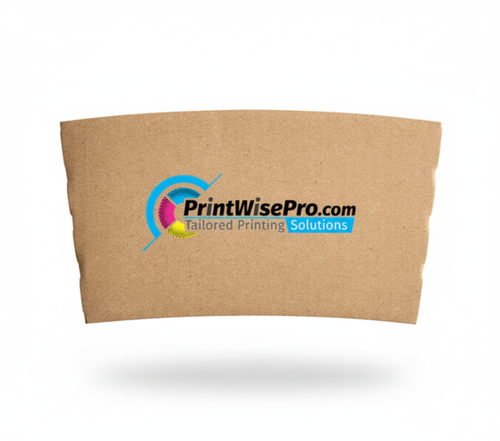 Large Coffee Sleeves Kraft 12oz - 16oz image thumbnail