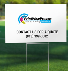 Image of Economy  Bulk Lawn Yard Signs