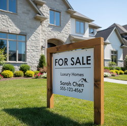 Image of On the Ground Sign Installation ( 2 (4x4) and (2x4) frame  Set in the ground 