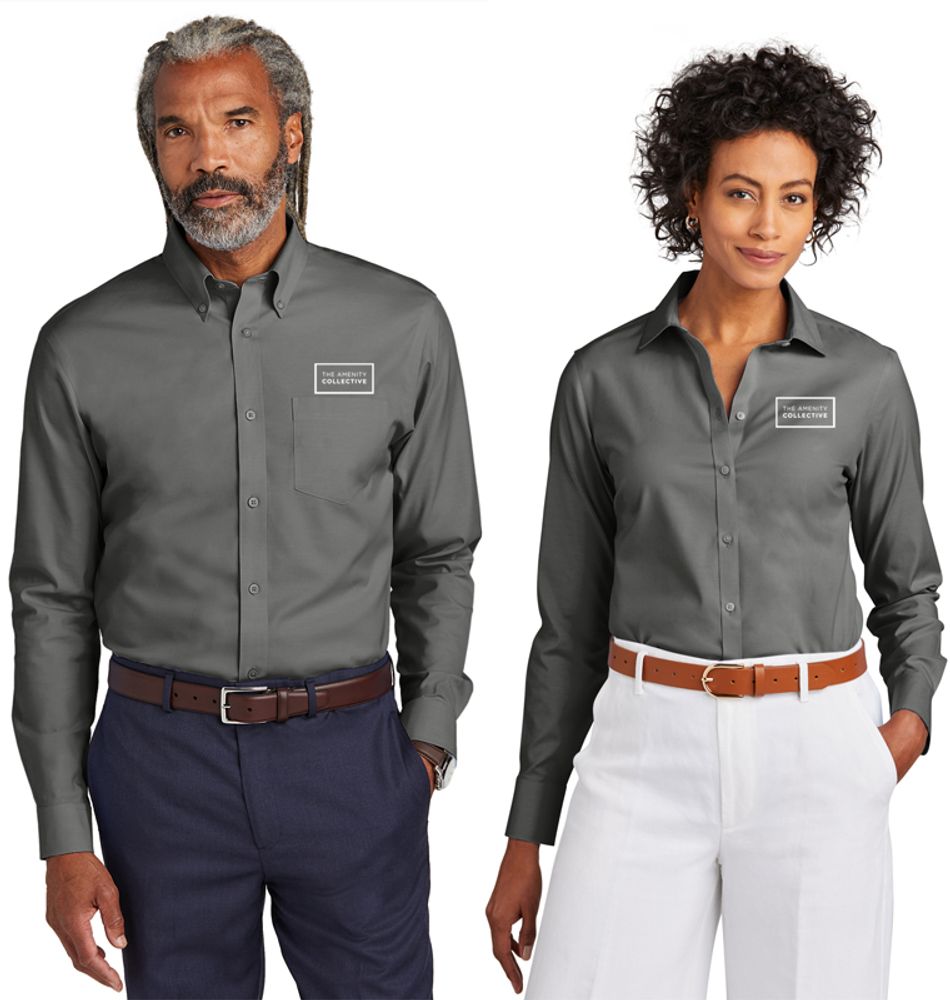 Brooks Brothers Wrinkle-Free Stretch Pinpoint Shirt primary image