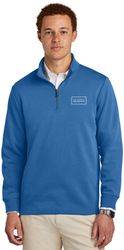 Image of Brooks Brothers Double-Knit 1/4-Zip - Men's