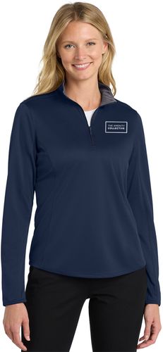 Port Authority Silk Touch Performance 1/4-Zip - Women's image thumbnail