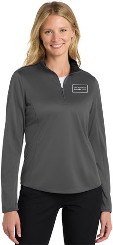 Port Authority Silk Touch Performance 1/4-Zip - Women's image thumbnail