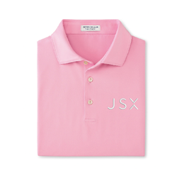 Image of Peter Millar Logo Performance Polo - Short Sleeve - Men's