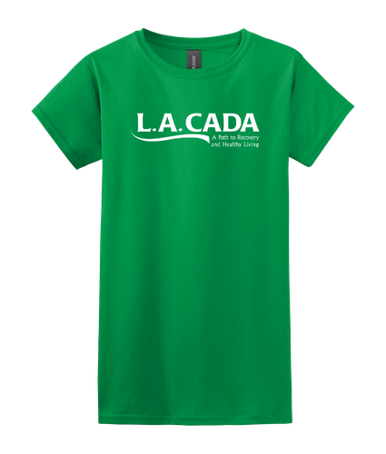 Womens T-Shirt - White Logo - DTG image thumbnail