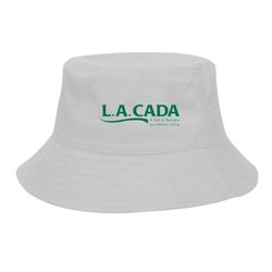 Image of Bucket Hat Green Logo - EMB