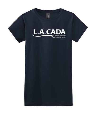 Womens T-Shirt - White Logo - DTG image thumbnail