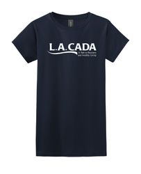 Image of Womens T-Shirt - White Logo - DTG