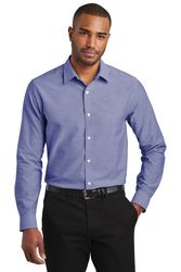 Image of Port Authority Slim Fit Oxford Shirt