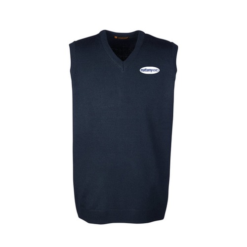 Men's Harriton Pilbloc V-Neck Sweater Vest image thumbnail