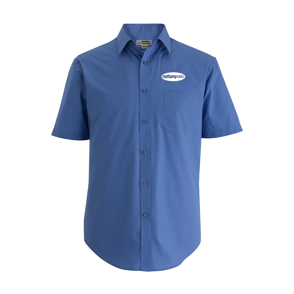 Men's Essential S/S Broadcloth Shirt primary image