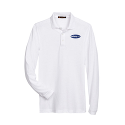 Image of Men's Harriton 5.6 Oz. Easy Blend L/S Polo