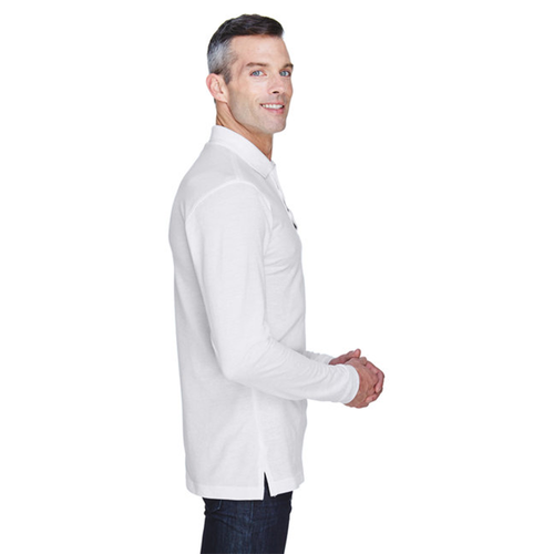 Men's Harriton 5.6 Oz. Easy Blend L/S Polo image thumbnail