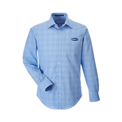 Image of Men's Crown Collection Glen Plaid Shirt