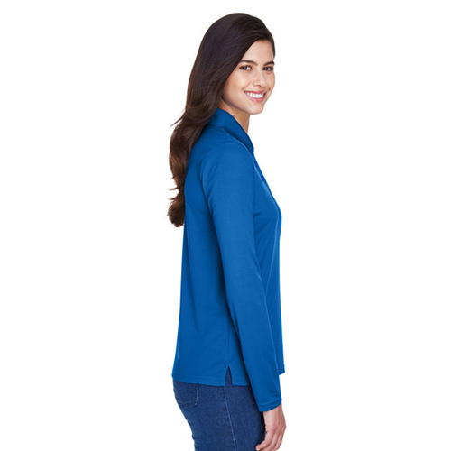 Women's Pinnacle L/S Pique Polo image thumbnail