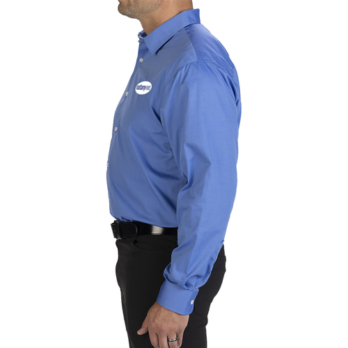 Men's Oxford Wrinkle-Free L/S Dress Shirt image thumbnail