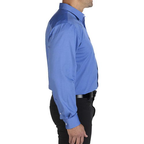 Men's Oxford Wrinkle-Free L/S Dress Shirt image thumbnail