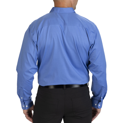 Men's Oxford Wrinkle-Free L/S Dress Shirt image thumbnail