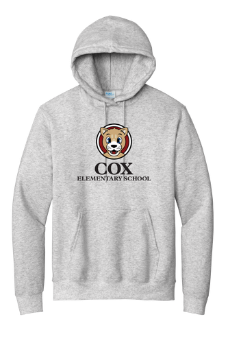 Cox Adult Essential Fleece Pullover Hooded Sweatshirt image thumbnail