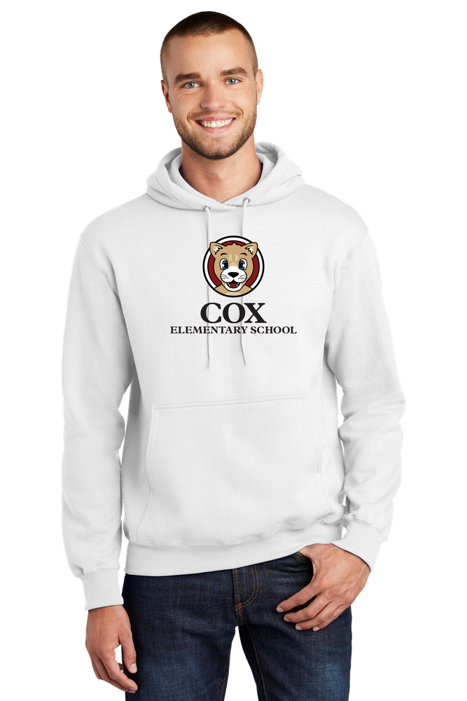 Cox Adult Essential Fleece Pullover Hooded Sweatshirt primary image