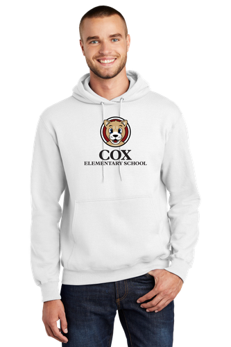 Cox Adult Essential Fleece Pullover Hooded Sweatshirt image thumbnail
