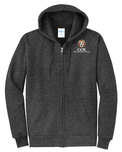 Cox Core Fleece Full-Zip Hooded Sweatshirt image thumbnail