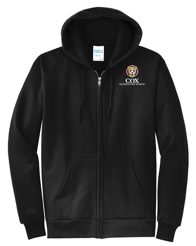 Cox Core Fleece Full-Zip Hooded Sweatshirt image thumbnail