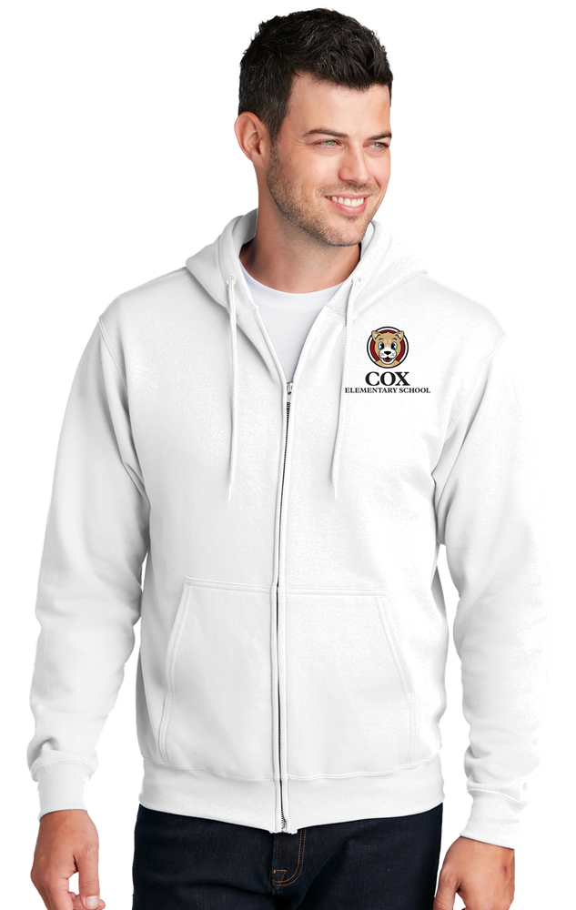 Cox Core Fleece Full-Zip Hooded Sweatshirt primary image