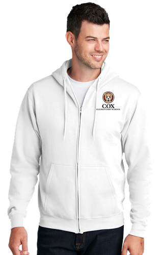 Cox Core Fleece Full-Zip Hooded Sweatshirt image thumbnail