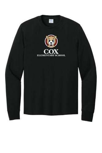 Cox Youth Long Sleeve Core Cotton Tee image thumbnail