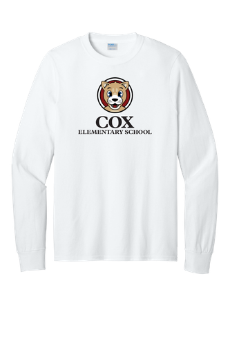 Cox Youth Long Sleeve Core Cotton Tee image thumbnail