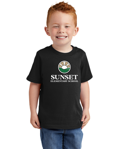 Sunset Toddler Core Cotton Tee image thumbnail