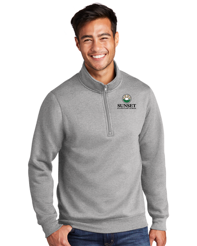 Sunset Adult Core Fleece 1/4-Zip Pullover Sweatshirt image thumbnail