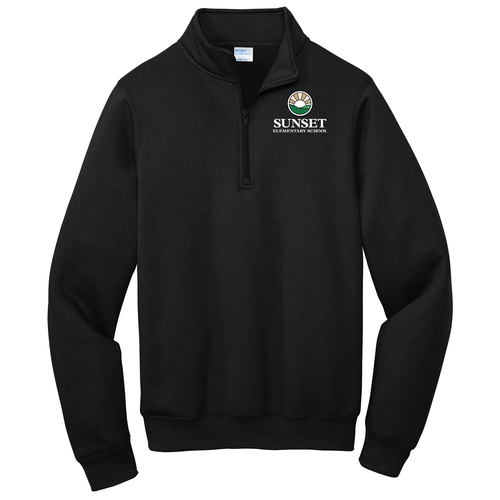 Sunset Adult Core Fleece 1/4-Zip Pullover Sweatshirt image thumbnail
