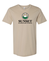 Image of Sunset Adult BELLA+CANVAS Unisex Jersey Short Sleeve Tee