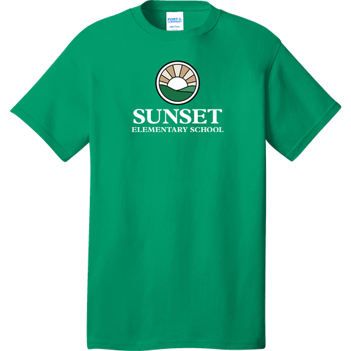 Sunset Adult Core Cotton Tee image thumbnail