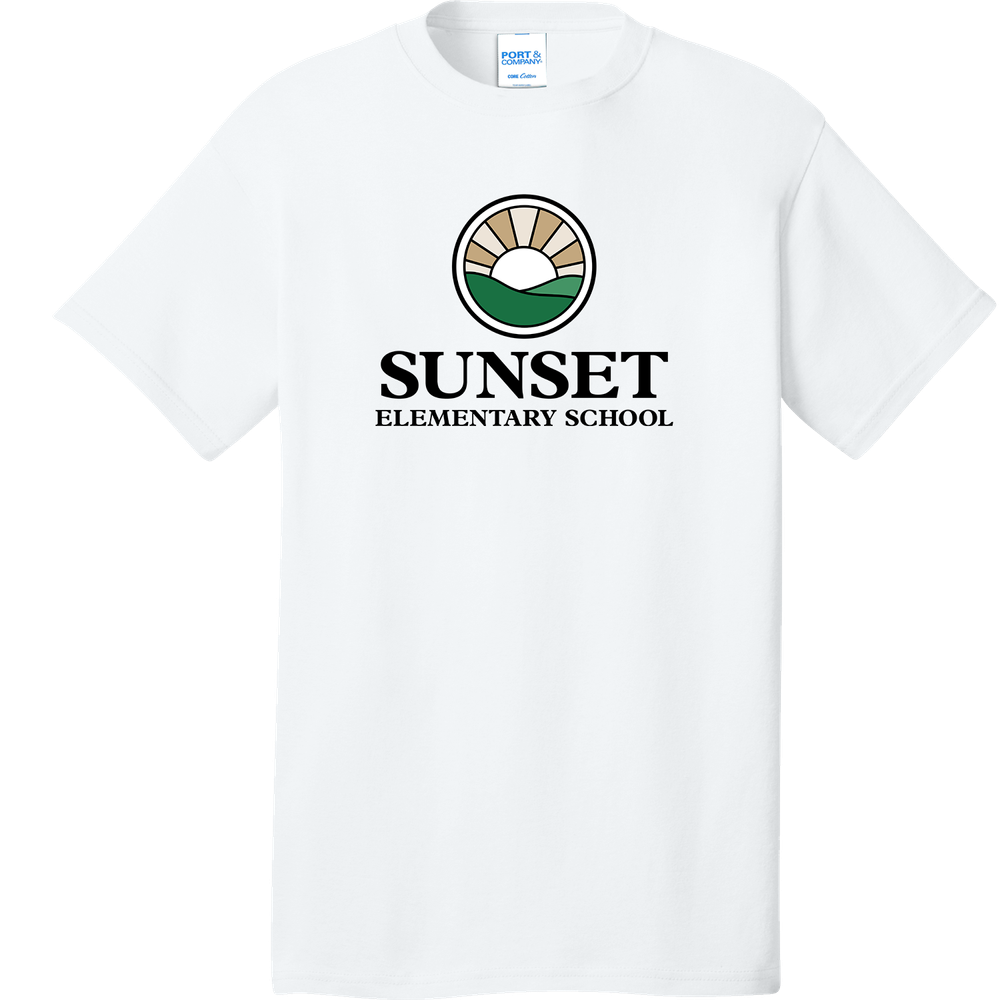 Sunset Adult Core Cotton Tee primary image