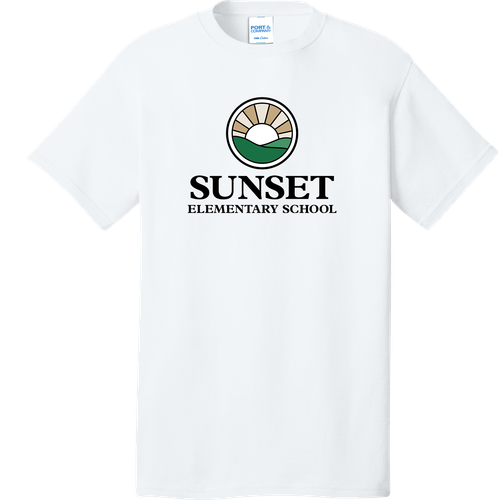 Sunset Adult Core Cotton Tee image thumbnail