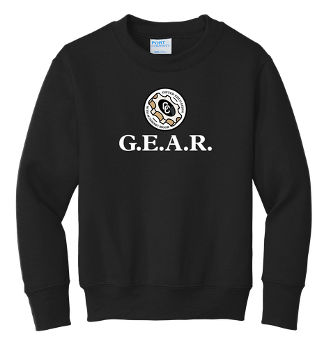 GEAR Youth Core Fleece Crewneck Sweatshirt image thumbnail