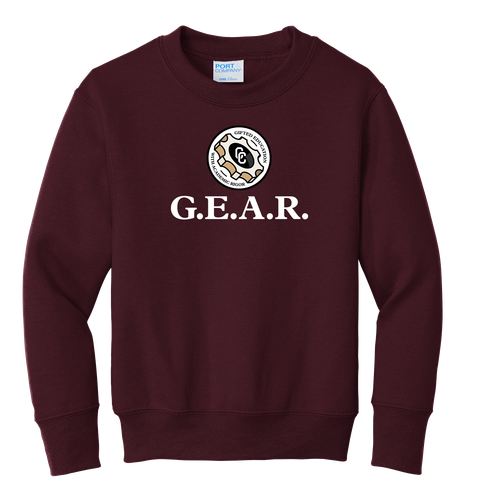 GEAR Youth Core Fleece Crewneck Sweatshirt image thumbnail