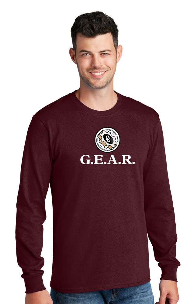 GEAR Adult Long Sleeve Core Cotton Tee primary image