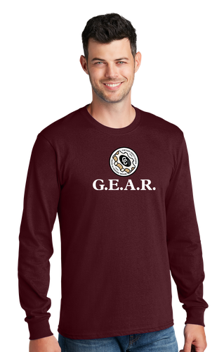 GEAR Adult Long Sleeve Core Cotton Tee image thumbnail