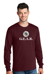 Image of GEAR Adult Long Sleeve Core Cotton Tee