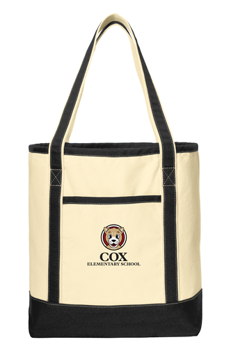 Cox Large Cotton Canvas Boat Tote  image thumbnail