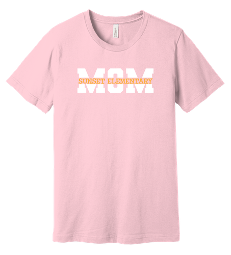 Sunset Mom BELLA+CANVAS Unisex Jersey Short Sleeve Tee image thumbnail