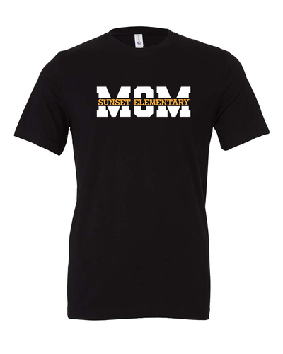 Sunset Mom BELLA+CANVAS Unisex Jersey Short Sleeve Tee image thumbnail