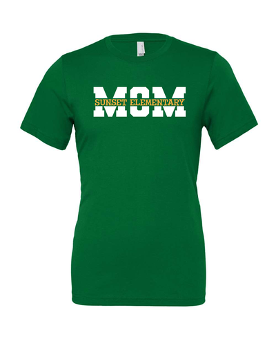 Sunset Mom BELLA+CANVAS Unisex Jersey Short Sleeve Tee image thumbnail
