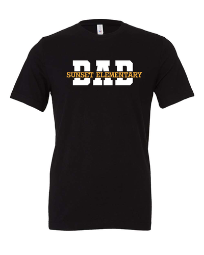Sunset Dad BELLA+CANVAS Unisex Jersey Short Sleeve Tee  image thumbnail