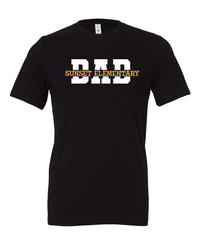 Image of Sunset Dad BELLA+CANVAS Unisex Jersey Short Sleeve Tee 